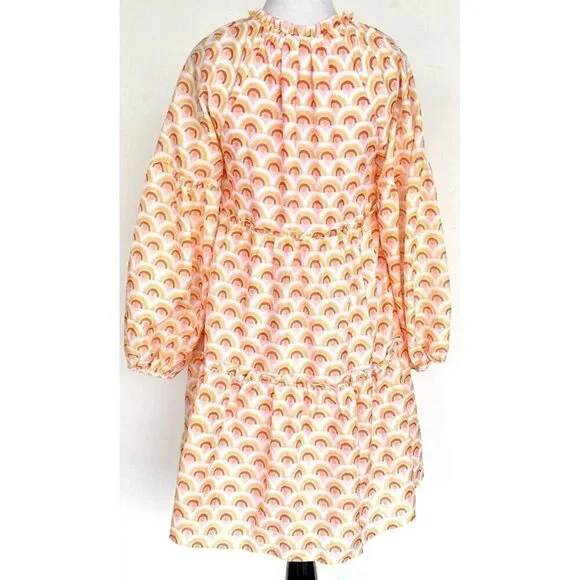 J Marie The Summer Tiered Dress size Large Retail $128 New Rainbow - Picture 3 of 13